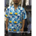 Mens Short Sleeve Palm Tree Hawaiian Shirts Hot Sale